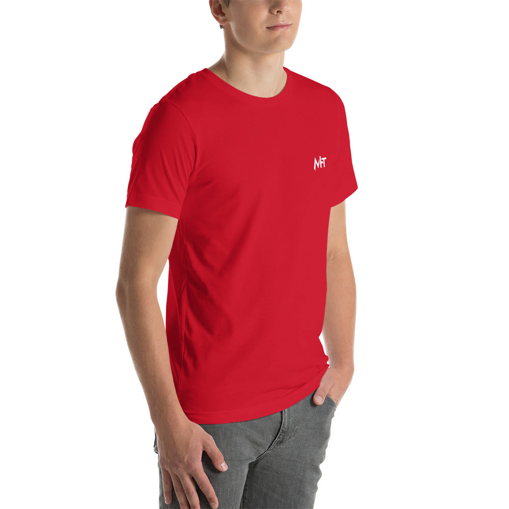 AI - Unisex t-shirt (back print) by DarkByteGear