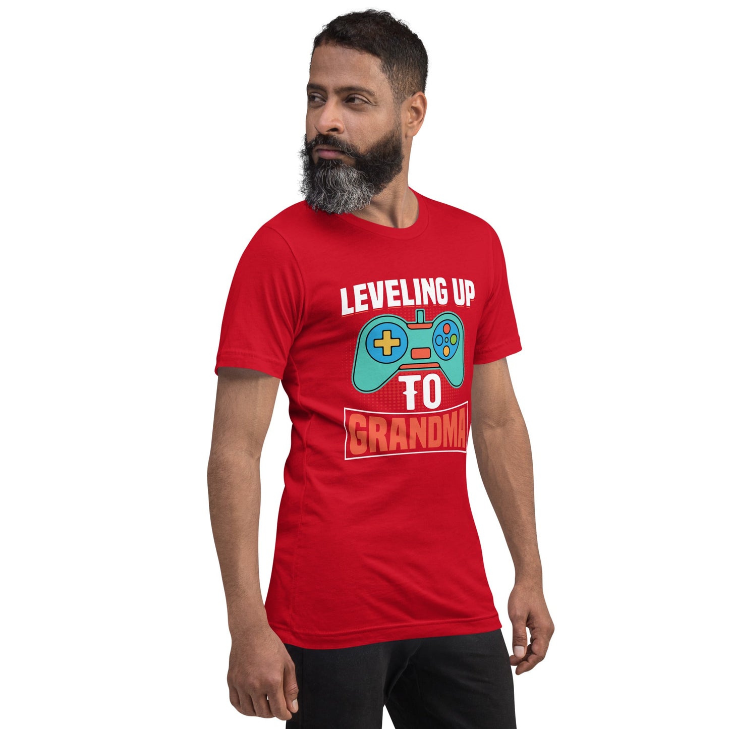 Leveling up to Grandma - Unisex t-shirt by DarkByteGear
