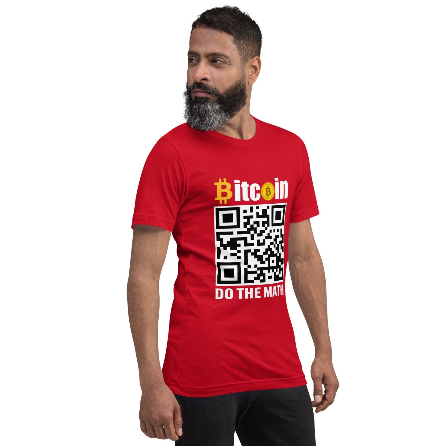 Bitcoin Do the math Unisex t-shirt by DarkByteGear