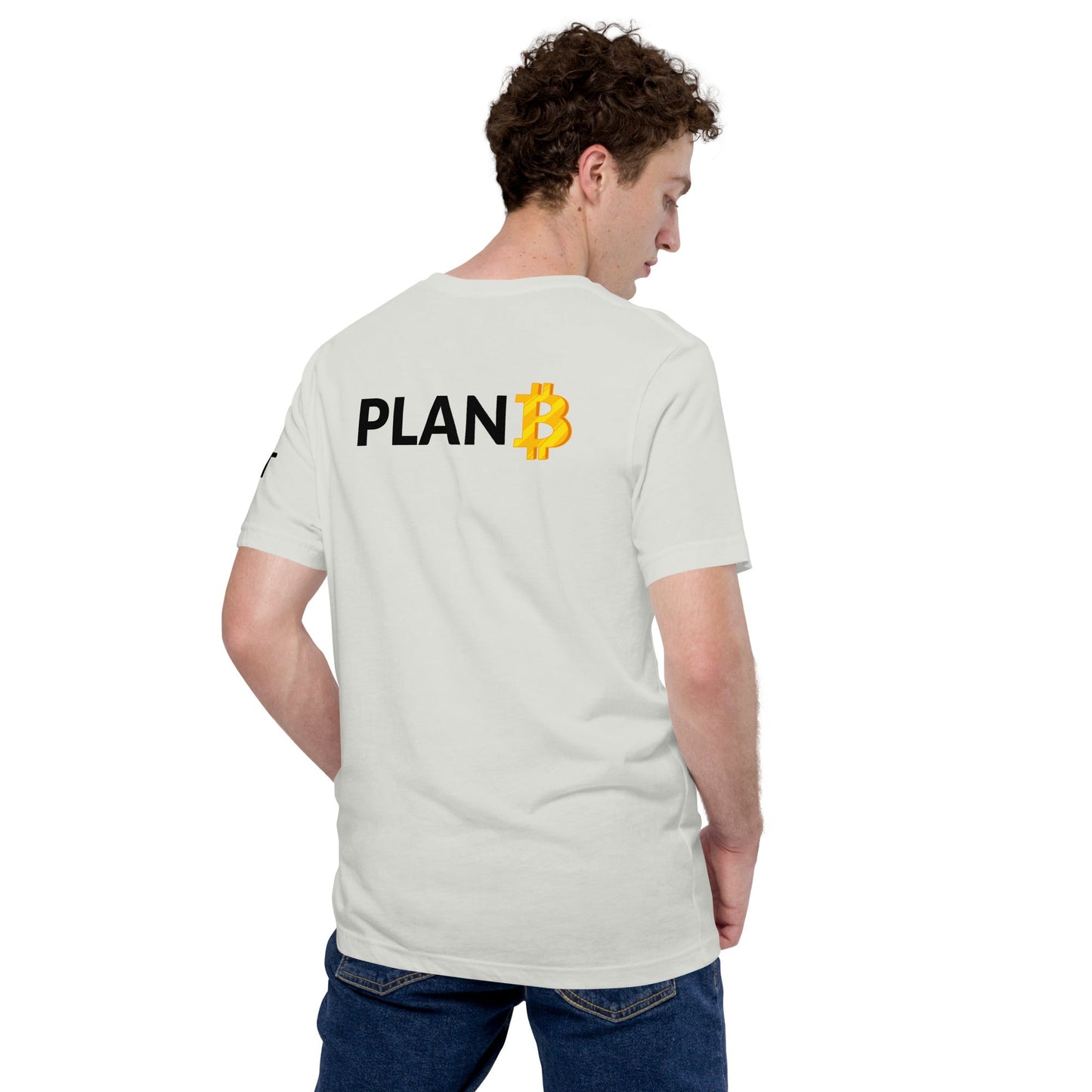 Plan B v1 - Unisex t-shirt (back print) by DarkByteGear