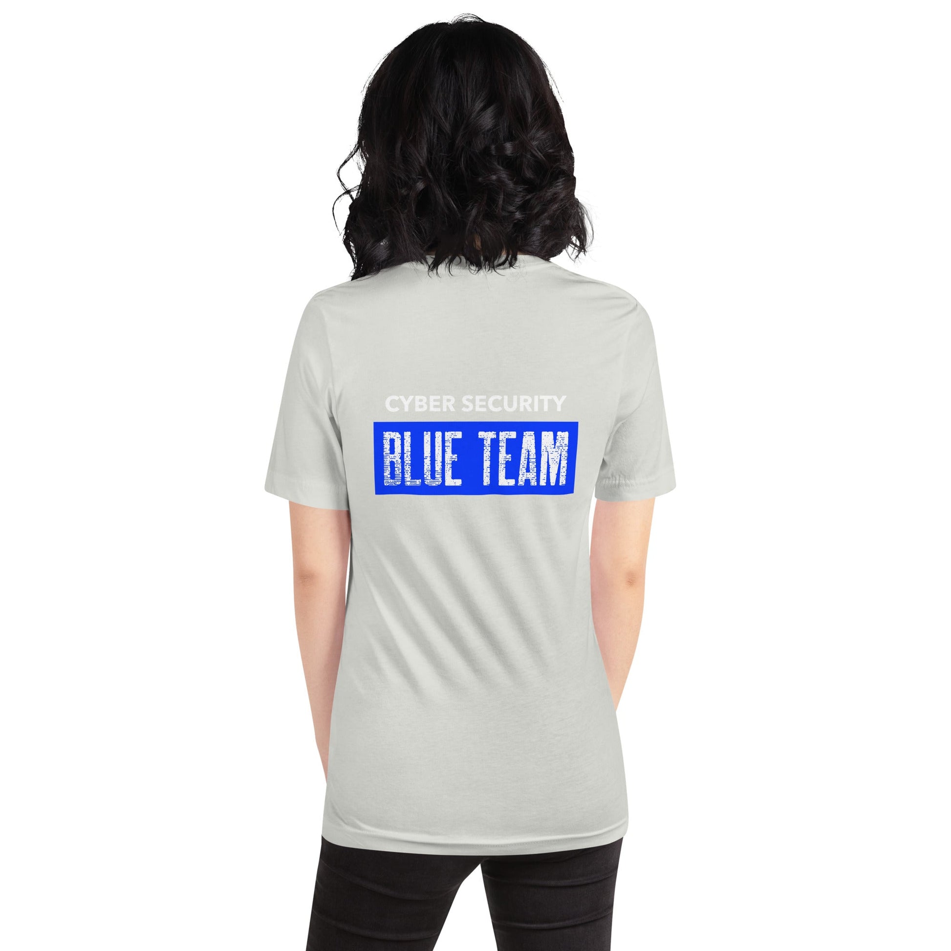 Cyber Security Blue Team V5 - Unisex t-shirt ( Back Print ) by DarkByteGear