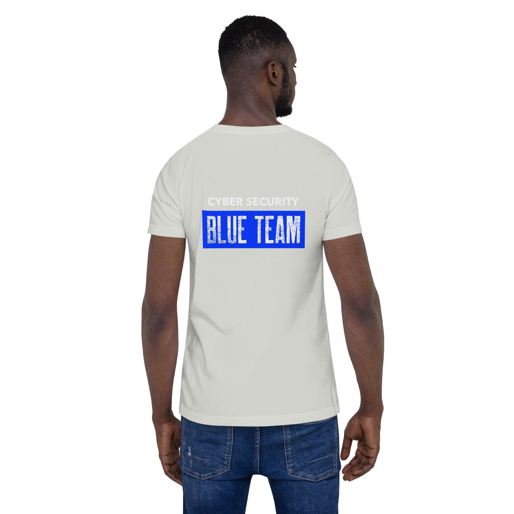 Cyber Security Blue Team V5 - Unisex t-shirt ( Back Print ) by DarkByteGear