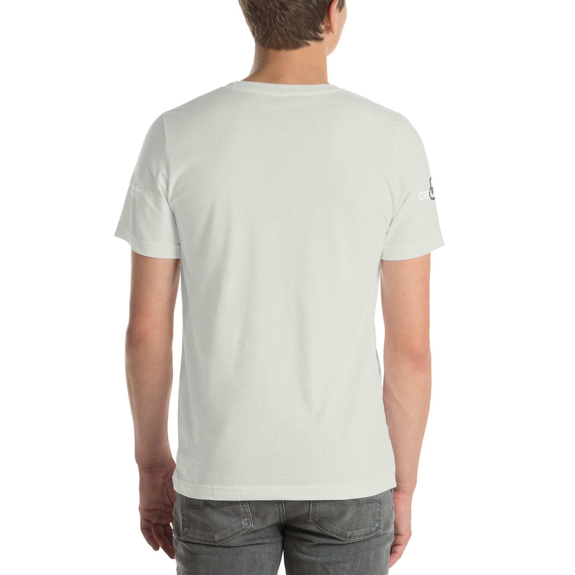 Grey Hat Hacker - Short-Sleeve Unisex T-Shirt by DarkByteGear