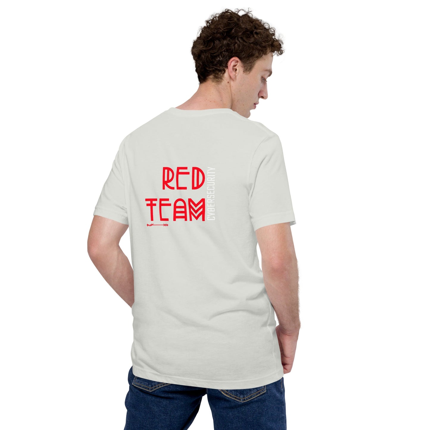 Cyber Security Red Team V5 - Unisex t-shirt ( Back Print ) by DarkByteGear