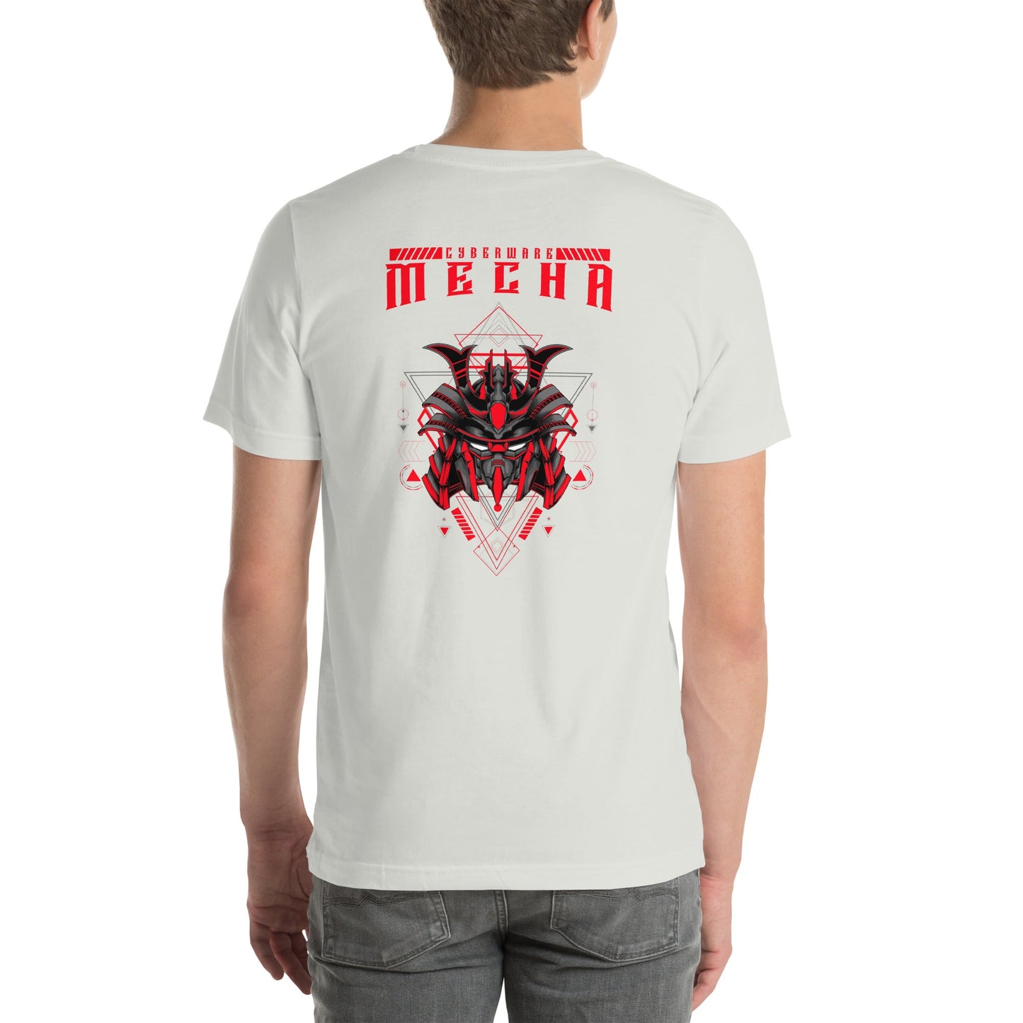CyberWare Mecha - Unisex t-shirt ( Back Print ) by DarkByteGear