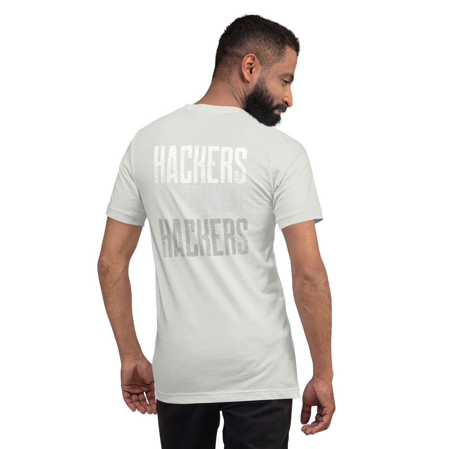 Hackers Empower Hackers V1 - Unisex t-shirt ( Back Print ) by DarkByteGear