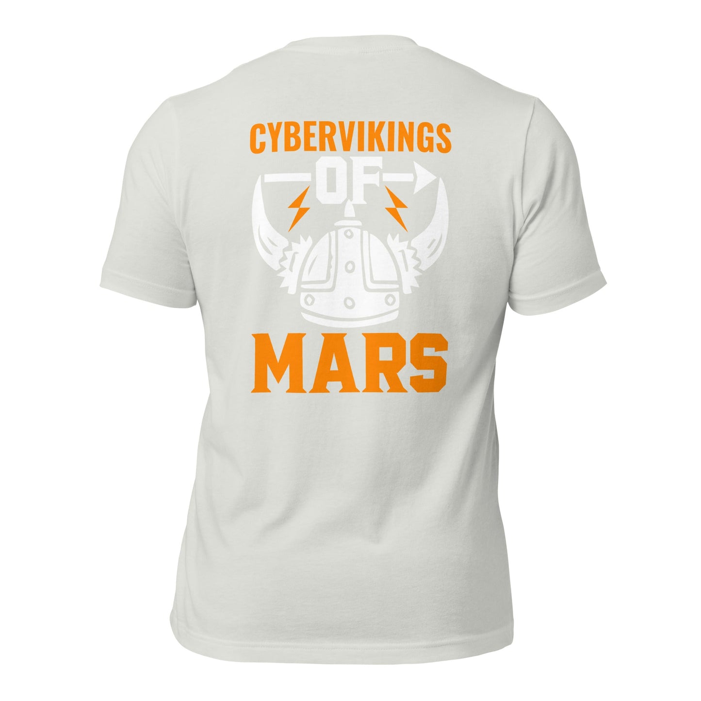 Cyberviking of Mars - Unisex t-shirt ( Back Print ) by DarkByteGear