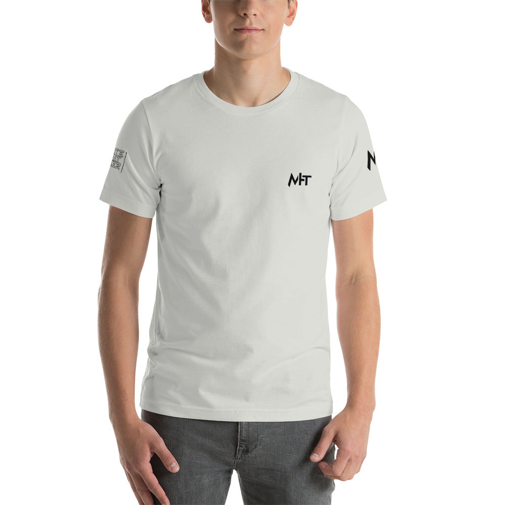 White Hat Hacker - Short-Sleeve Unisex T-Shirt (all sides print) by DarkByteGear