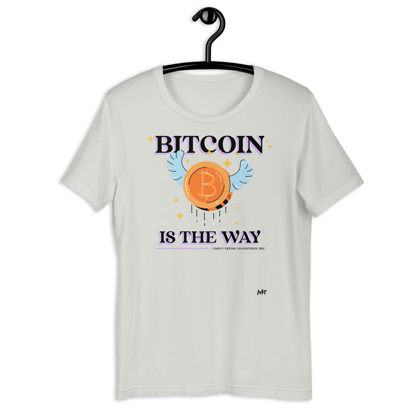 Bitcoin is the way - Unisex t-shirt by DarkByteGear