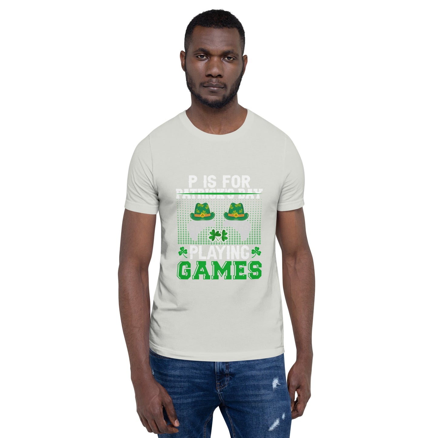 P is for "Playing Games" - Unisex t-shirt by DarkByteGear