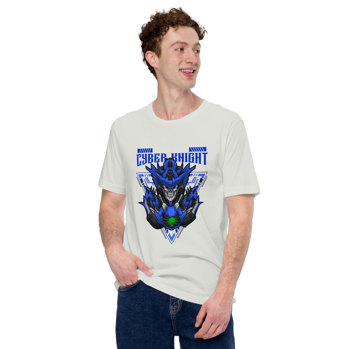 CyberWare Cyber knight - Unisex t-shirt by DarkByteGear