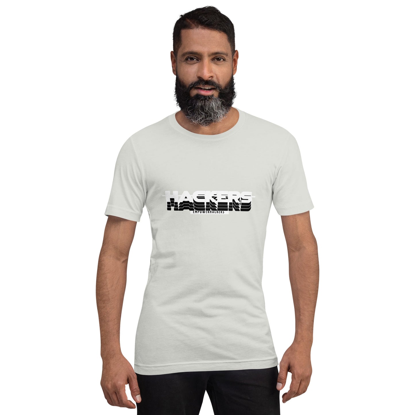 Hackers Empower Hackers V3 - Unisex t-shirt by DarkByteGear
