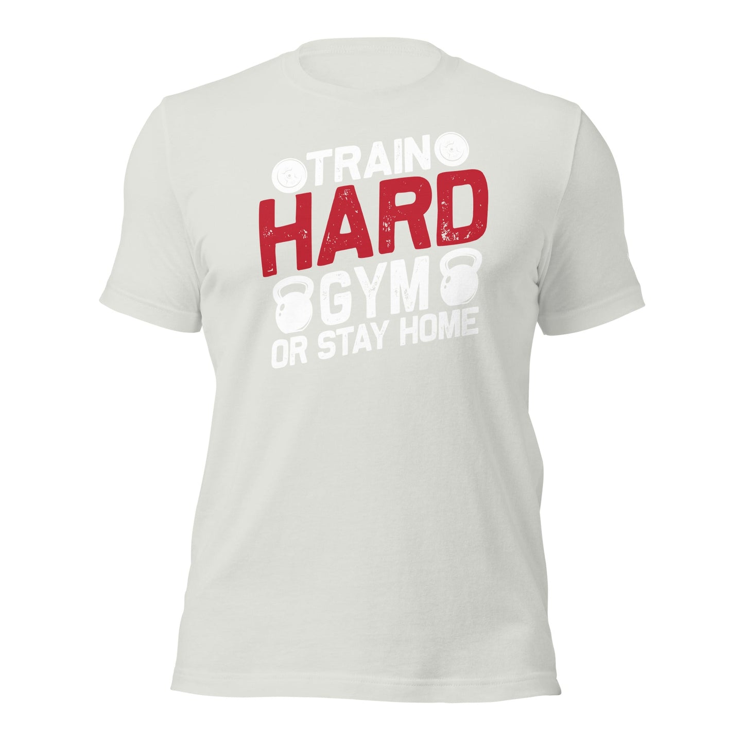 Train Hard - Unisex t-shirt (back print) by DarkByteGear