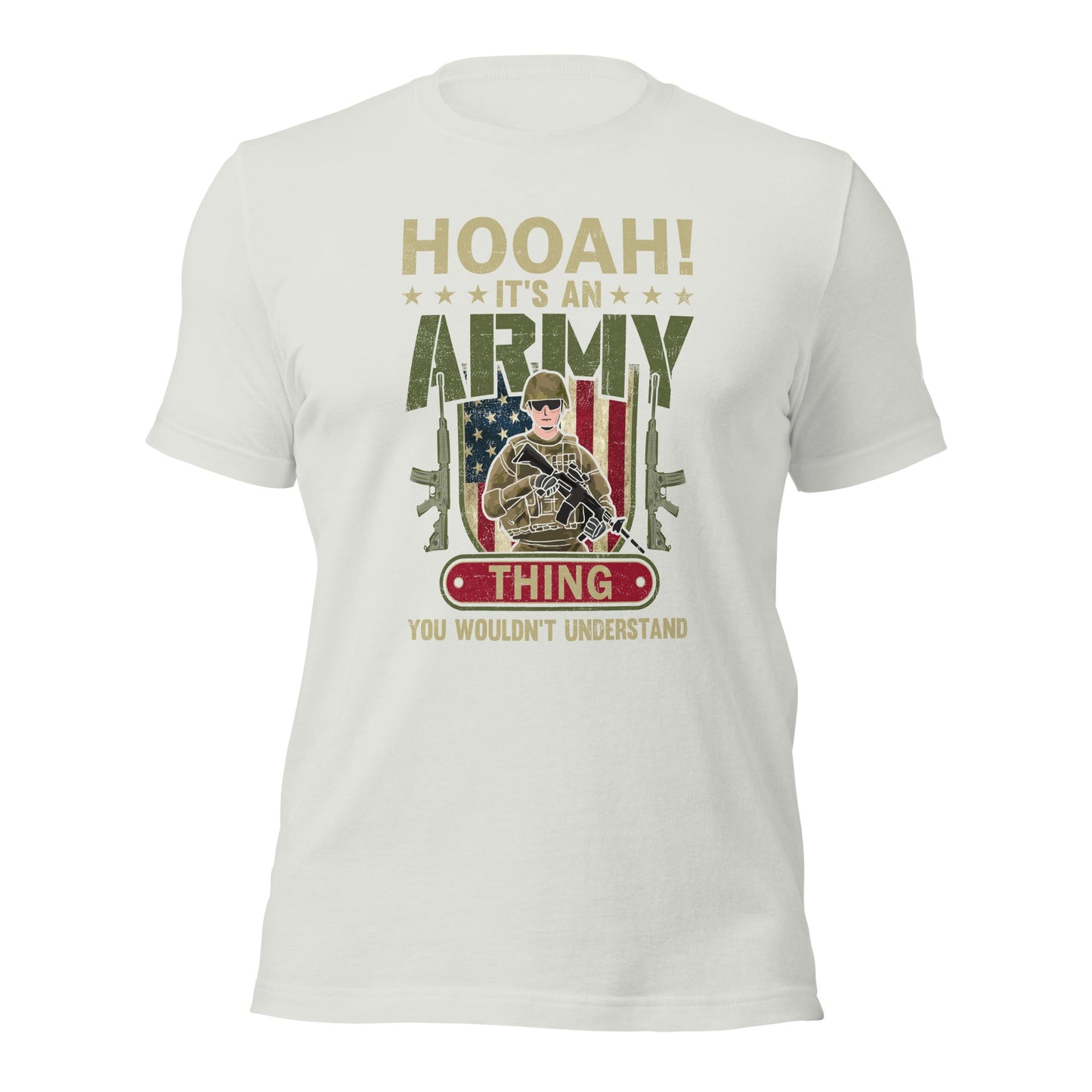HOOAH! It's an Army thing you wouldn't understand - Unisex t-shirt by DarkByteGear