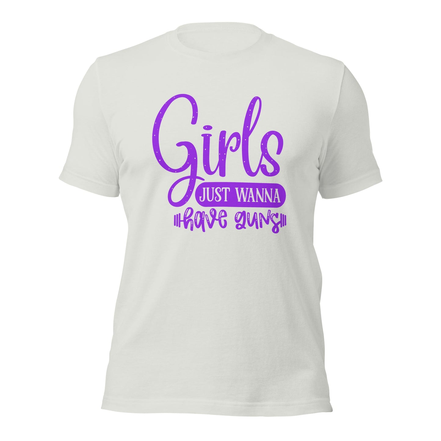 Girls just wanna have guns - Unisex t-shirt by DarkByteGear