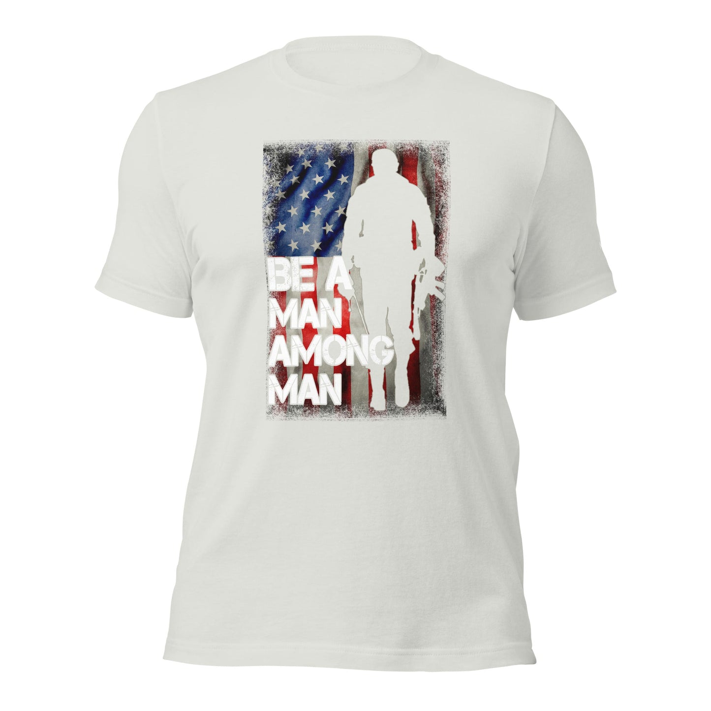 Be a man among men - Unisex t-shirt by DarkByteGear