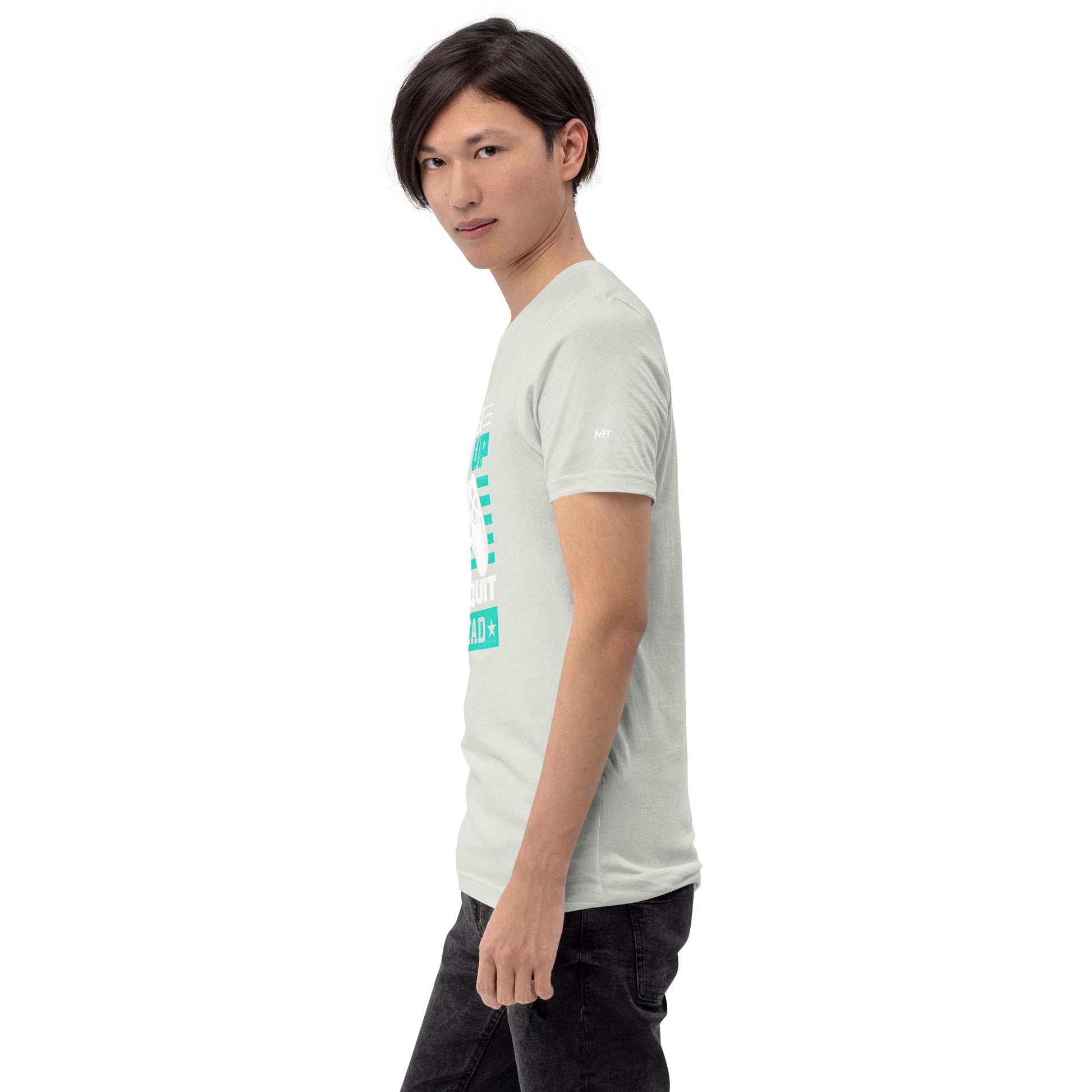 Never Give Up! Arge Quit - Unisex t-shirt by DarkByteGear