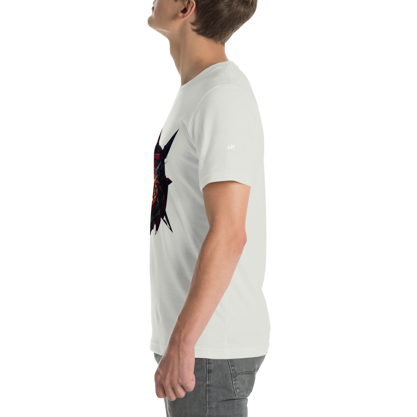Cyberware Ronin Mecha - Unisex t-shirt by DarkByteGear