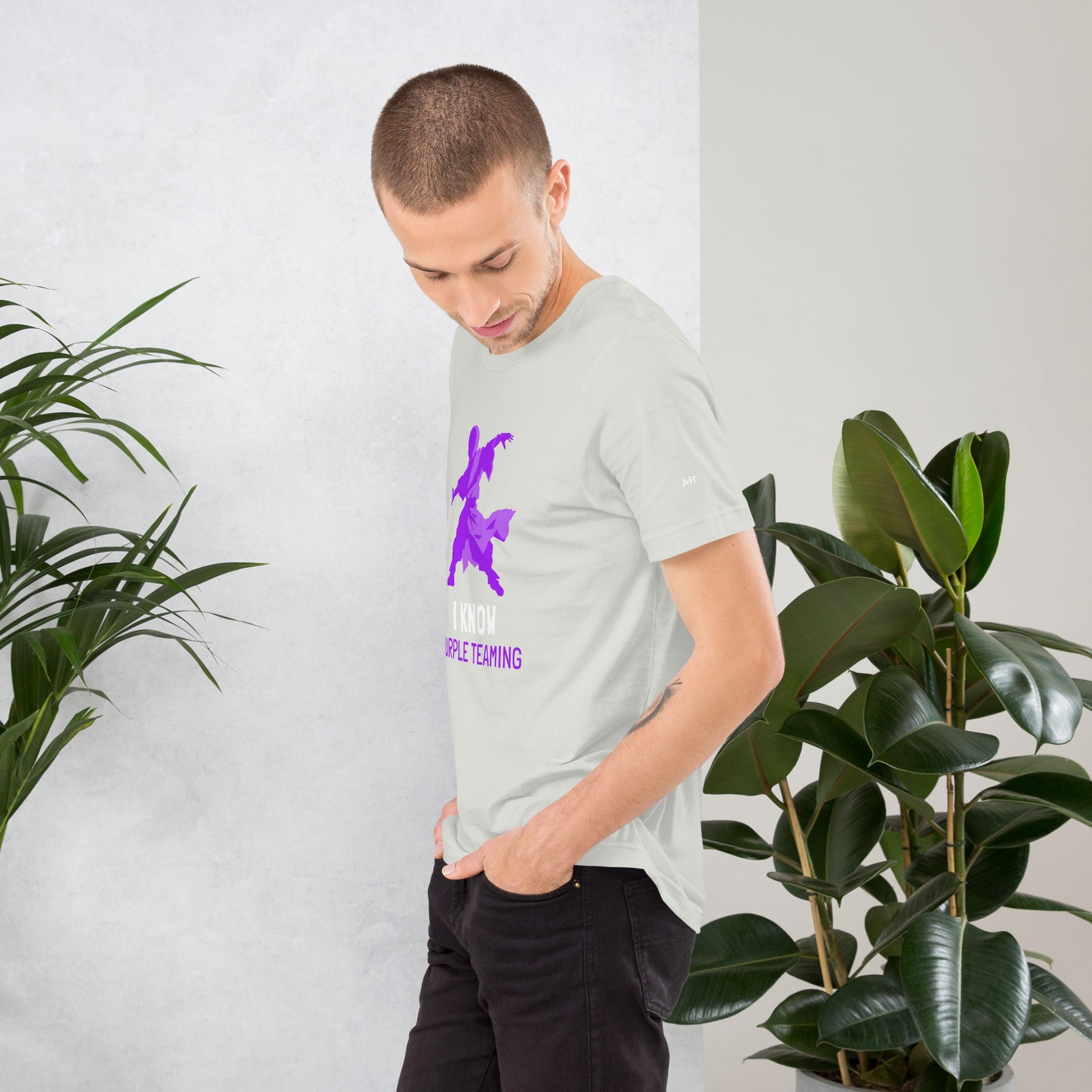 I Know Purple Teaming - Unisex t-shirt by DarkByteGear