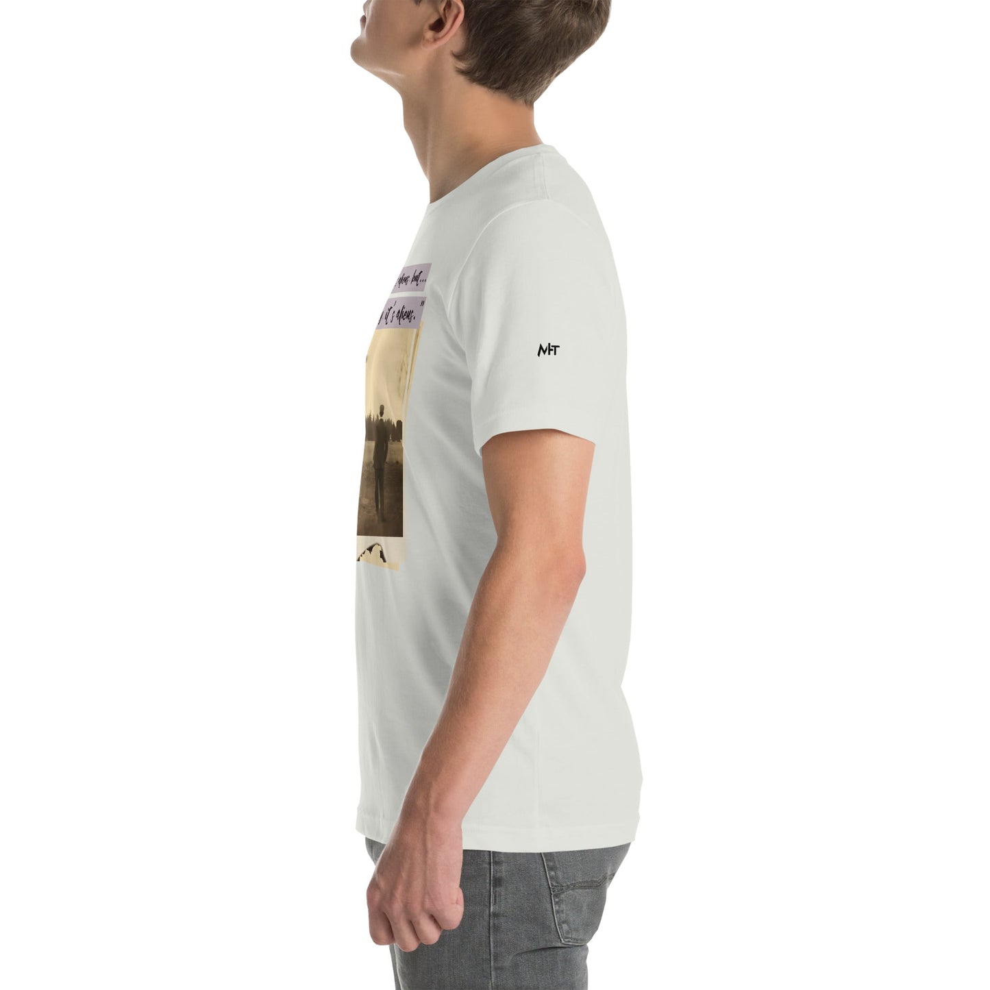 I'm not saying it's aliens, but... okay, it's aliens - Unisex t-shirt by DarkByteGear