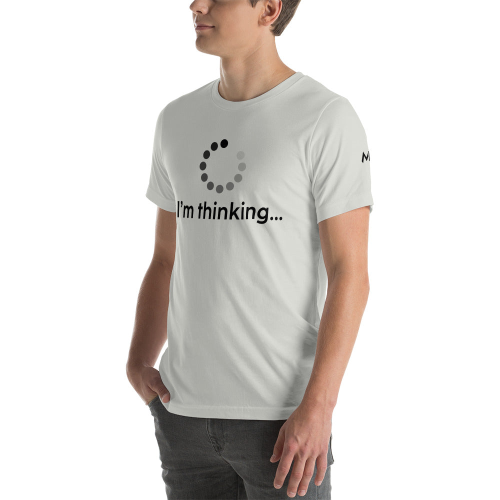 I'm thinking - Unisex t-shirt by DarkByteGear
