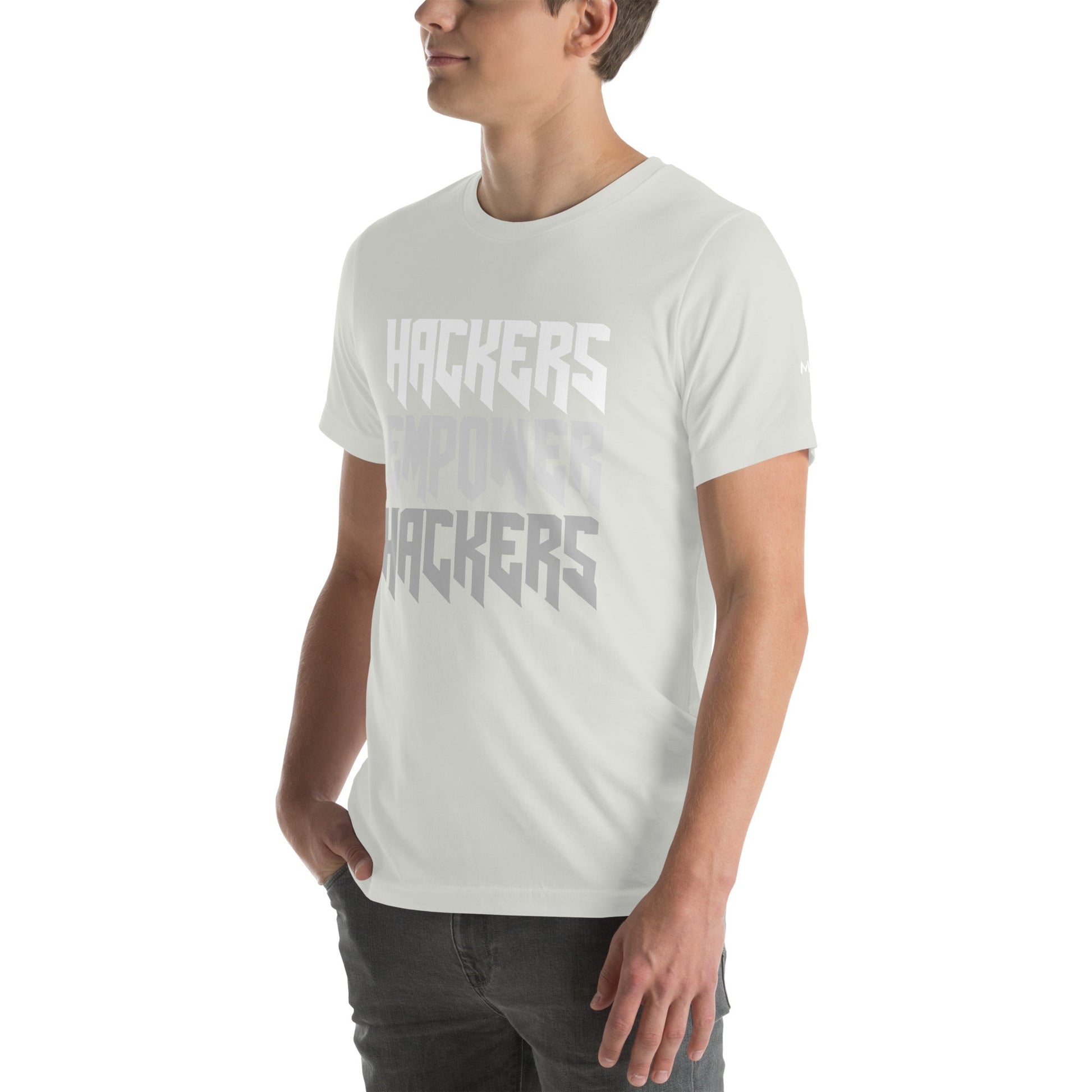 Hackers Empower Hackers V4 - Unisex t-shirt by DarkByteGear