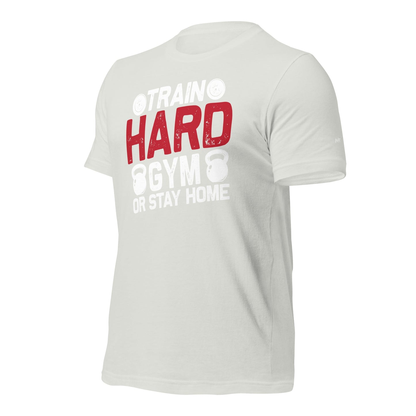 Train Hard - Unisex t-shirt (back print) by DarkByteGear