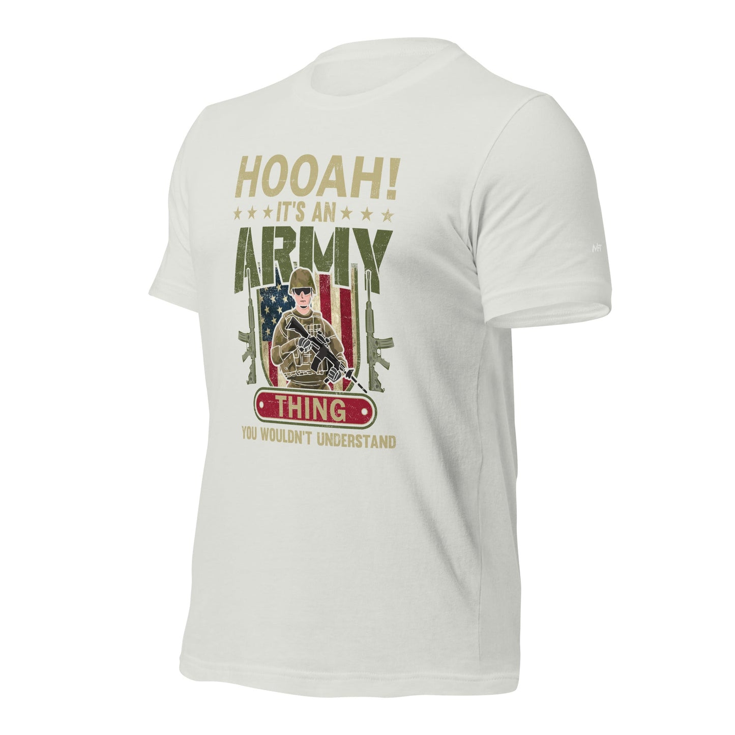 HOOAH! It's an Army thing you wouldn't understand - Unisex t-shirt by DarkByteGear