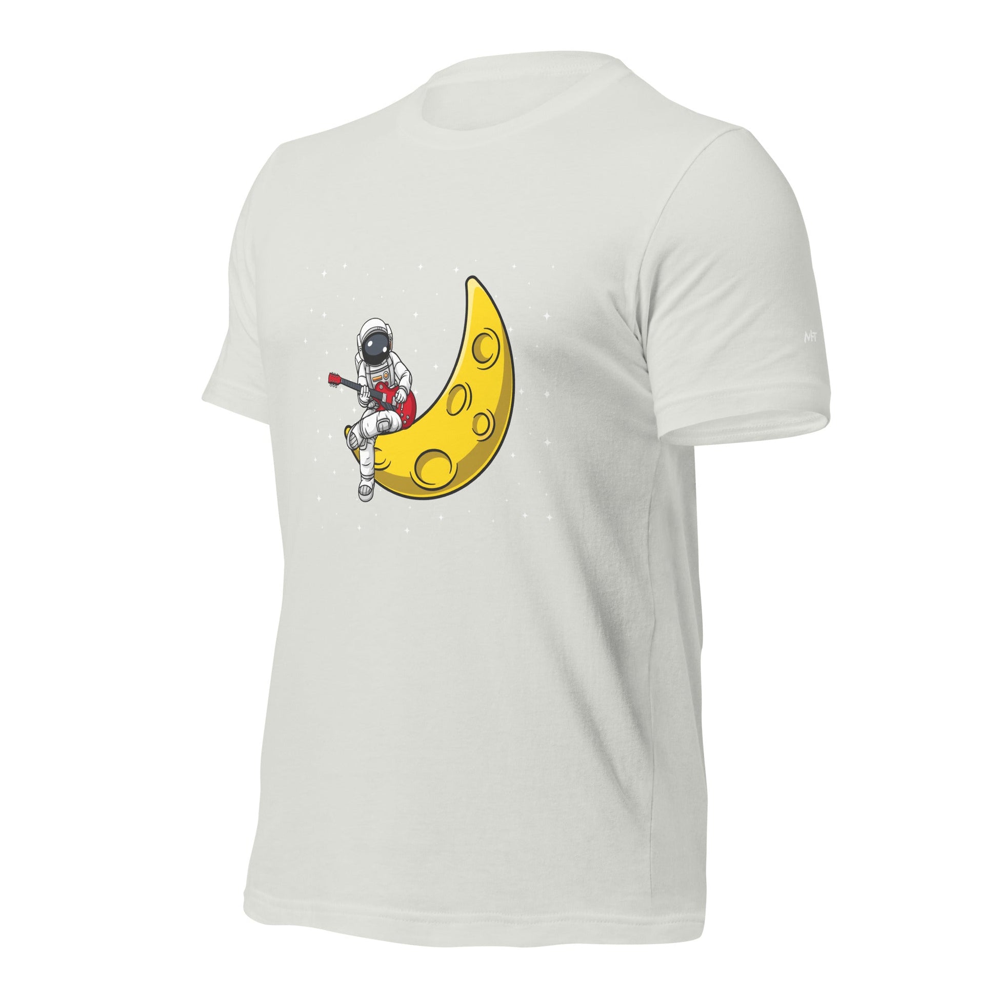 Astronaut Playing - Unisex t-shirt by DarkByteGear