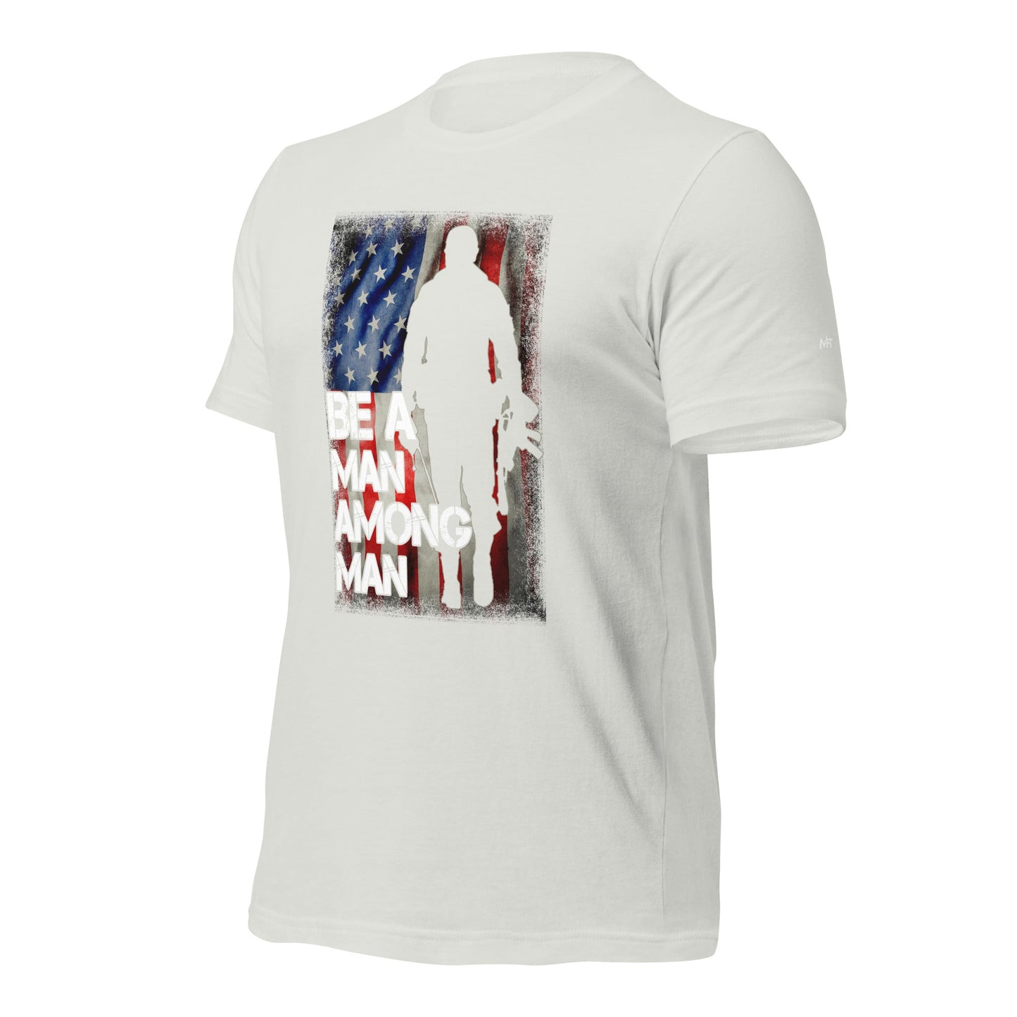 Be a man among men - Unisex t-shirt by DarkByteGear