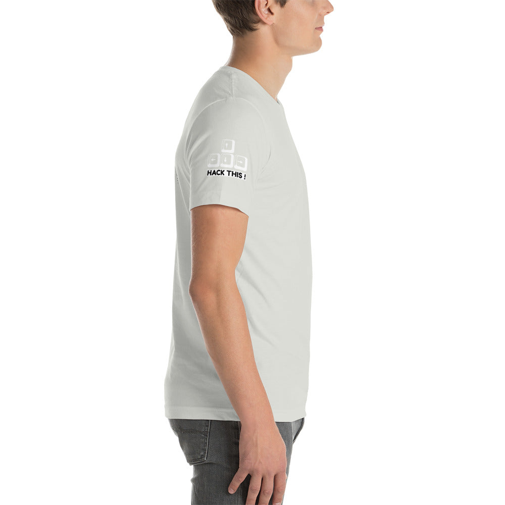 Hack this - Short-Sleeve Unisex T-Shirt (all sides print) by DarkByteGear