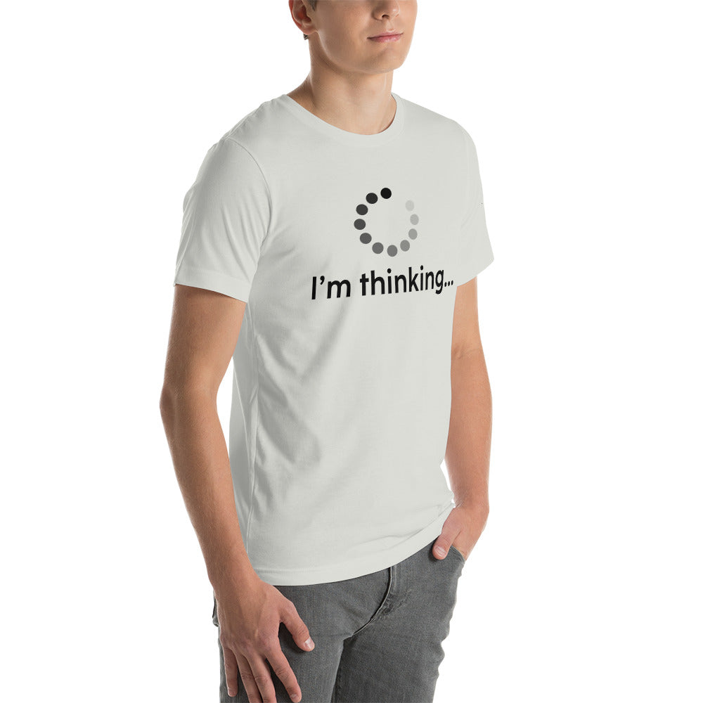 I'm thinking - Unisex t-shirt by DarkByteGear