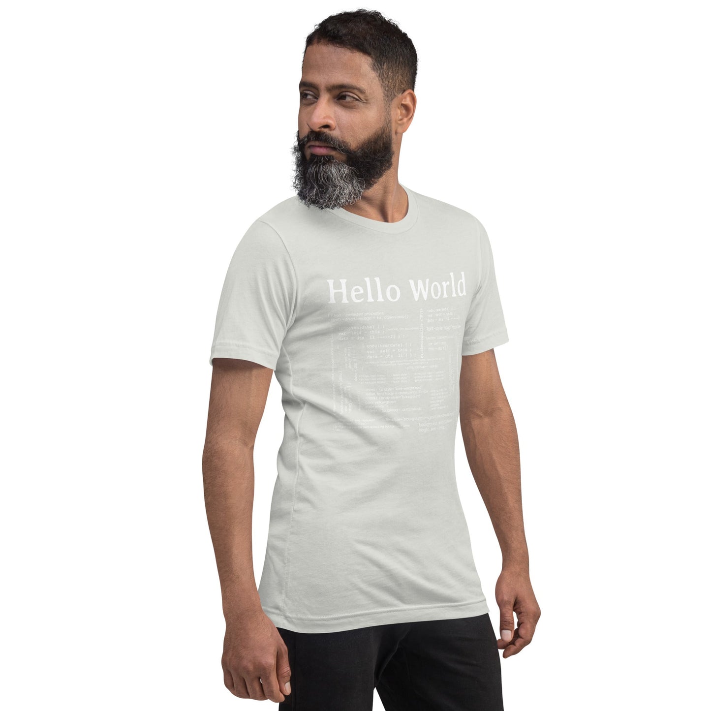 Hello world - Unisex t-shirt by DarkByteGear