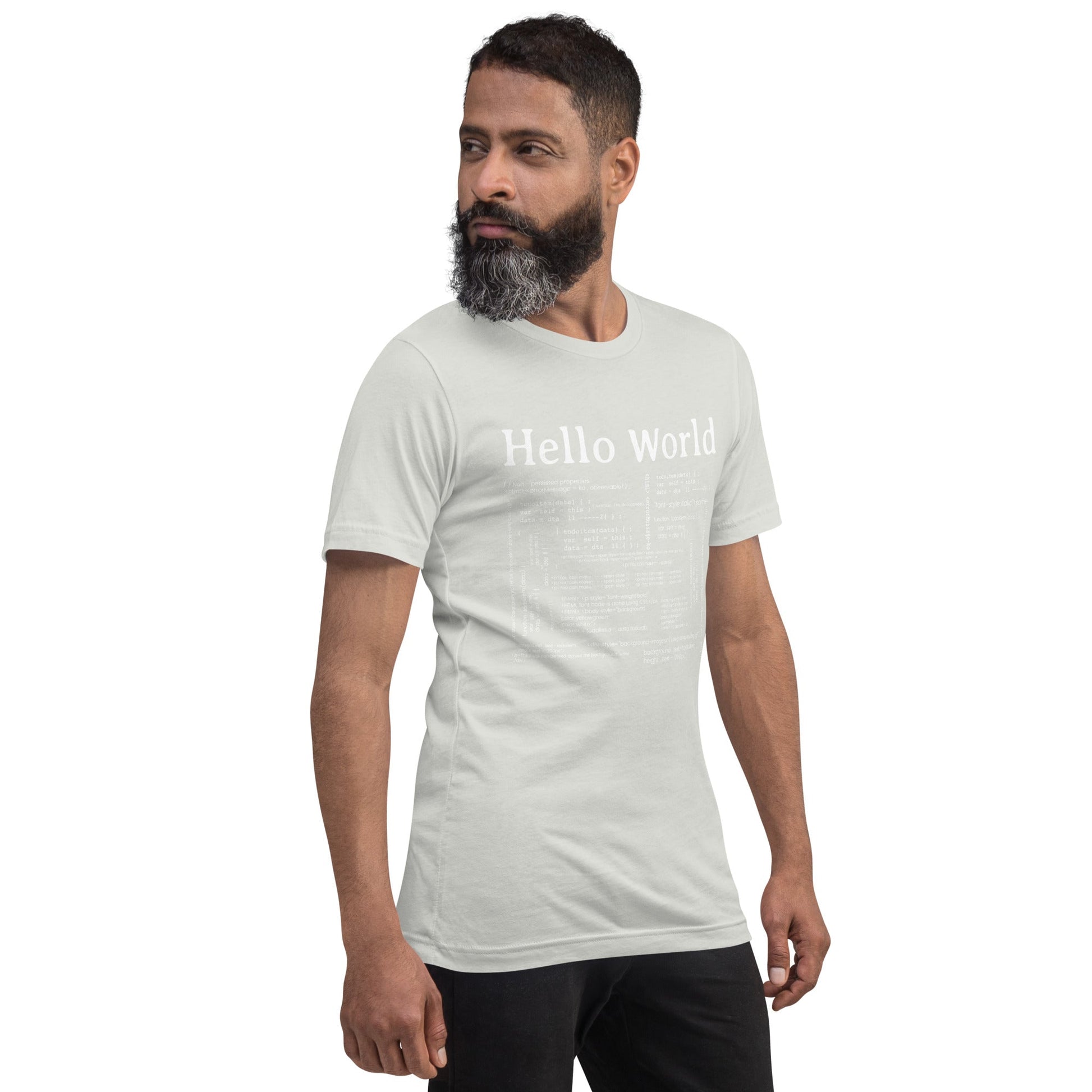 Hello world - Unisex t-shirt by DarkByteGear