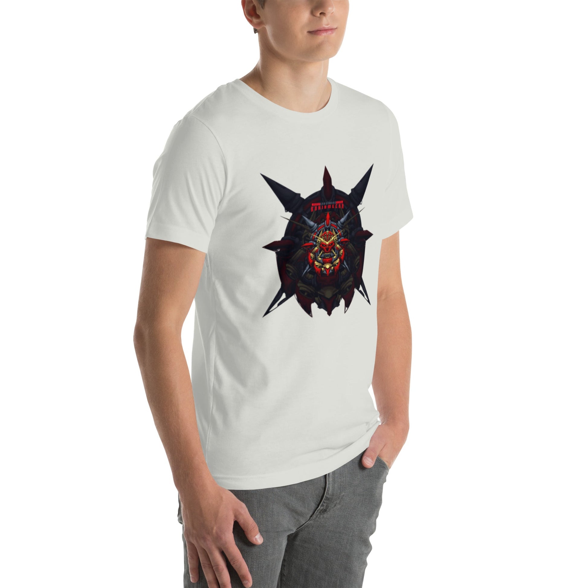 Cyberware Ronin Mecha - Unisex t-shirt by DarkByteGear