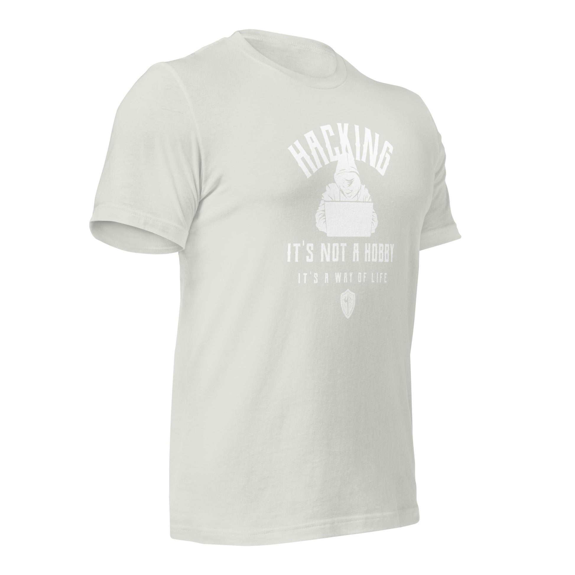 Hacking: It's not a hobby; it's a way of life - Unisex t-shirt by DarkByteGear