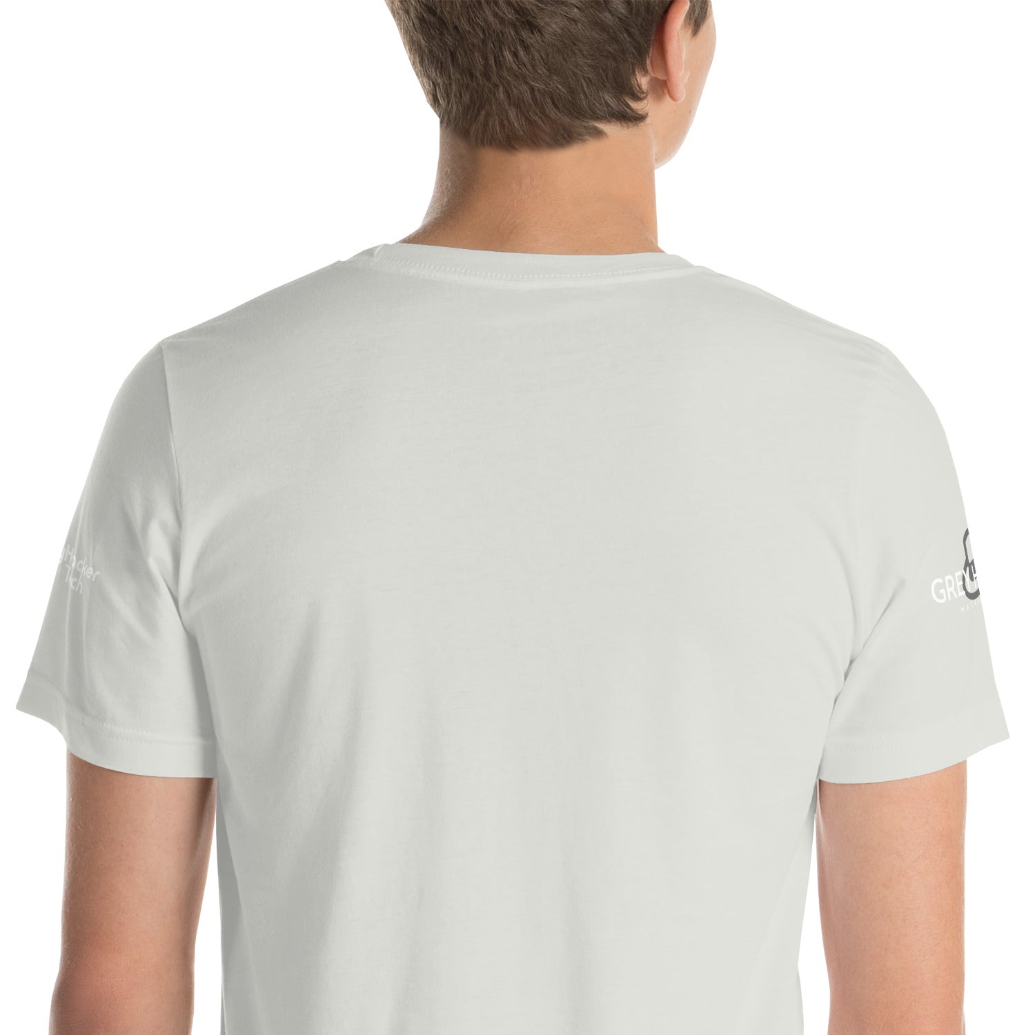 Grey Hat Hacker - Short-Sleeve Unisex T-Shirt by DarkByteGear