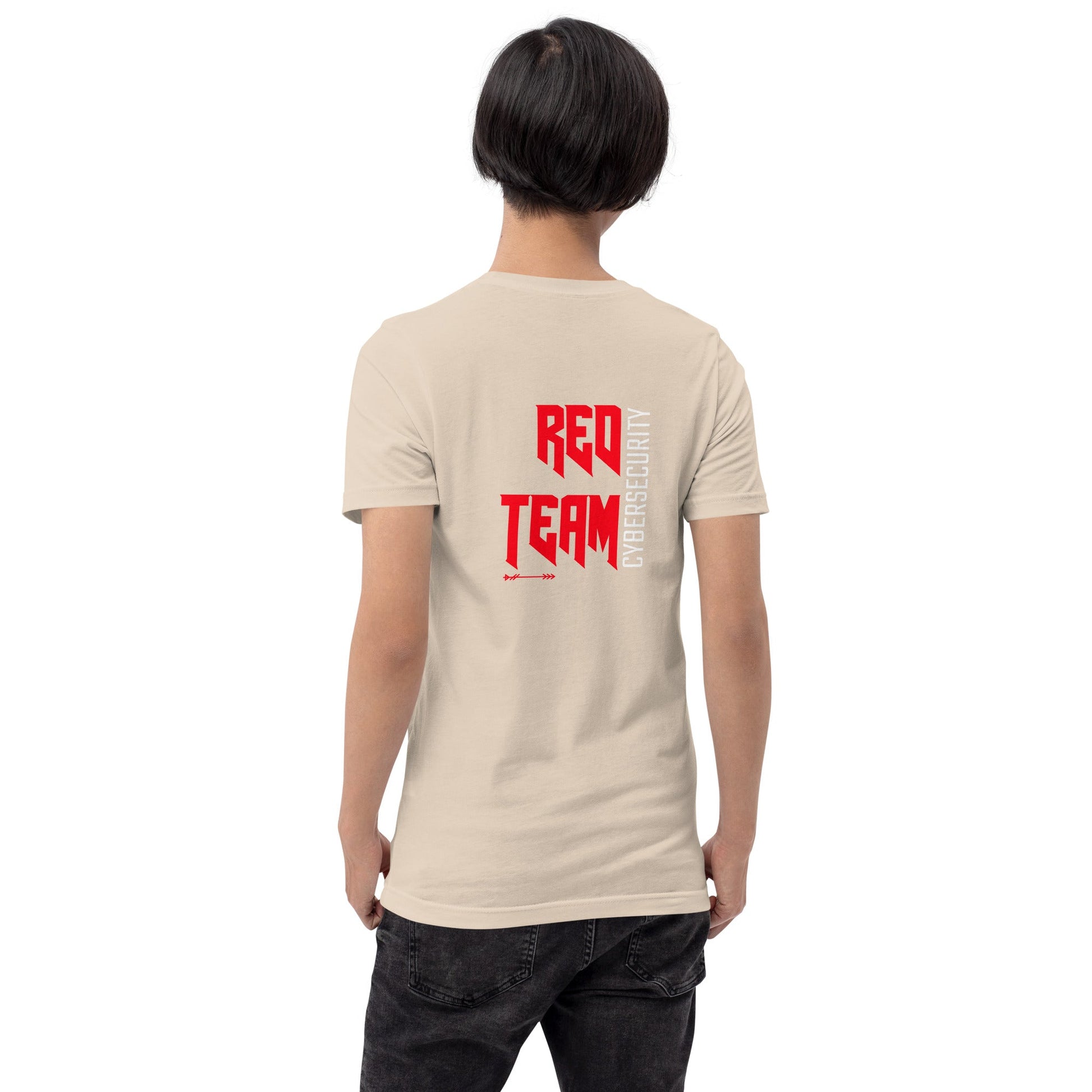 Cyber Security Red Team V9 - Unisex t-shirt ( Back Print ) by DarkByteGear