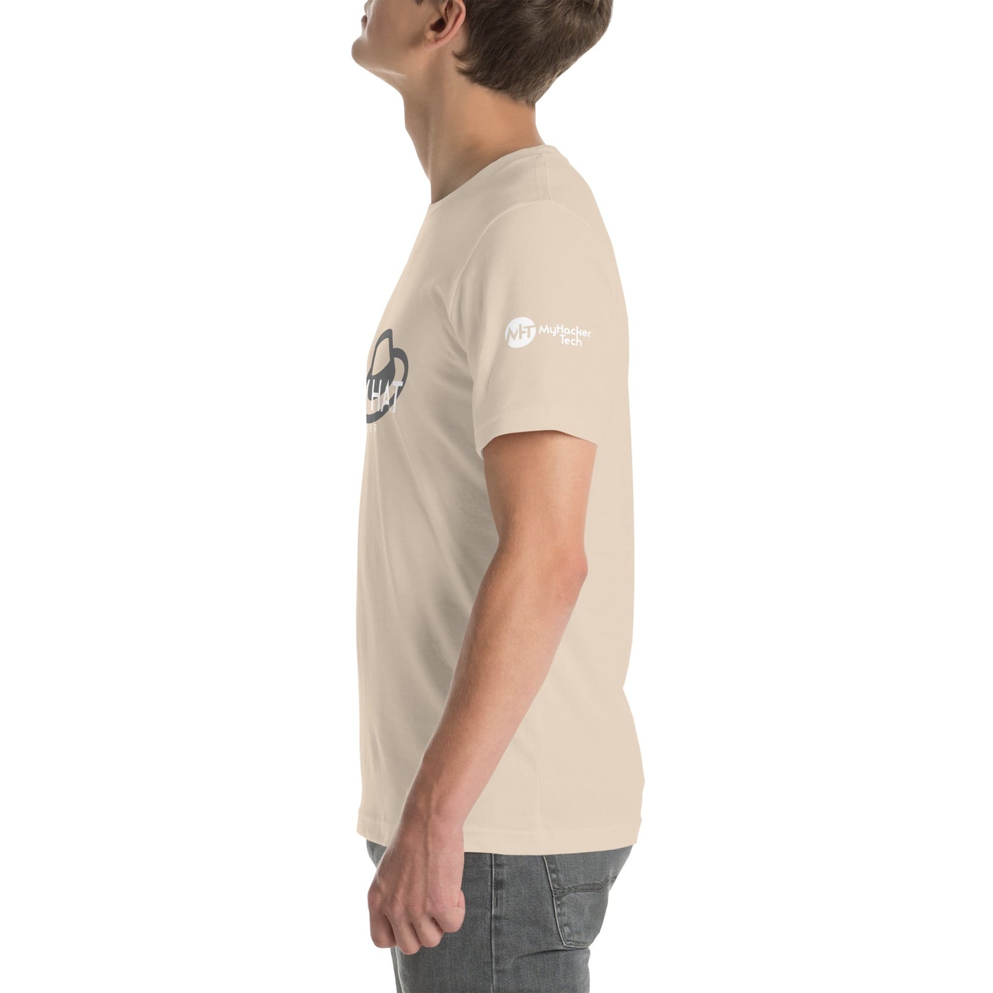 Grey Hat Hacker - Short-Sleeve Unisex T-Shirt by DarkByteGear