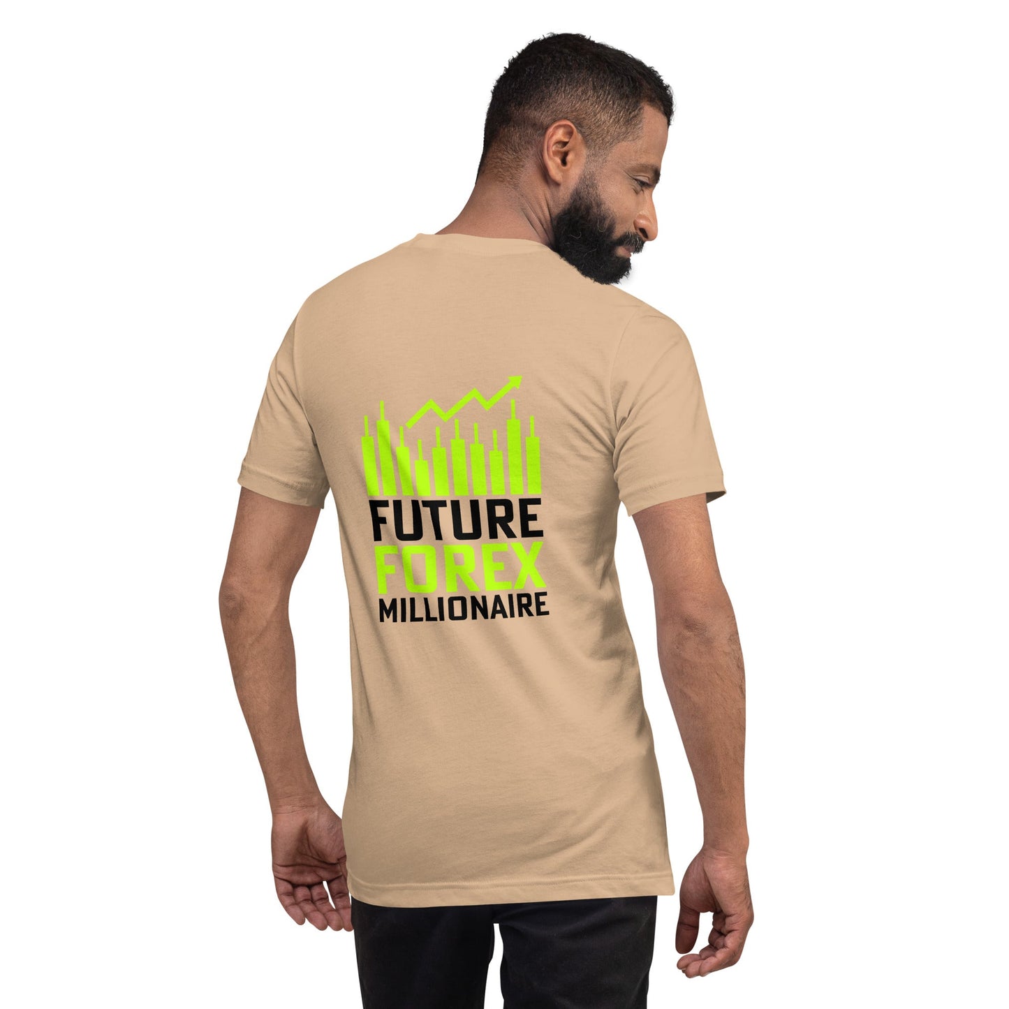 Future Forex Millionaire in Dark Text - Unisex t-shirt by DarkByteGear