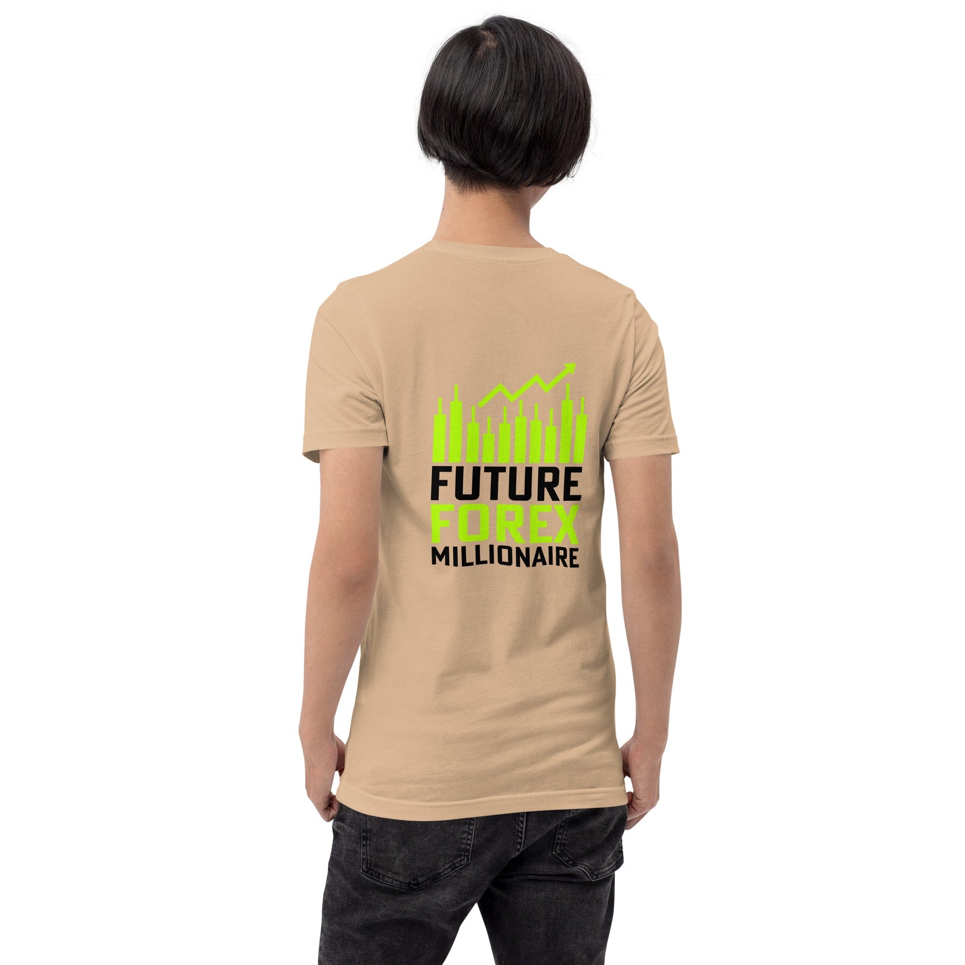 Future Forex Millionaire in Dark Text - Unisex t-shirt by DarkByteGear