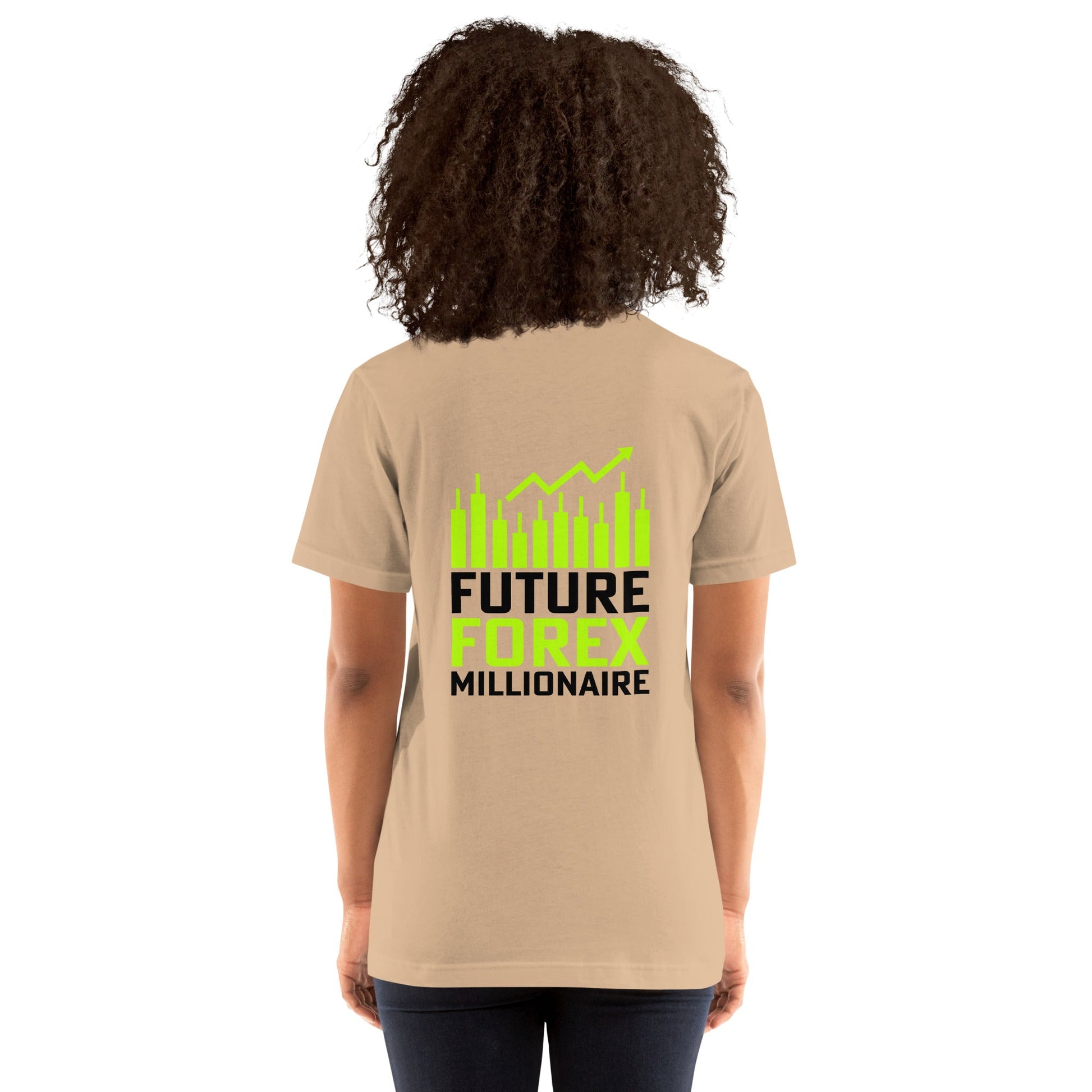 Future Forex Millionaire in Dark Text - Unisex t-shirt by DarkByteGear
