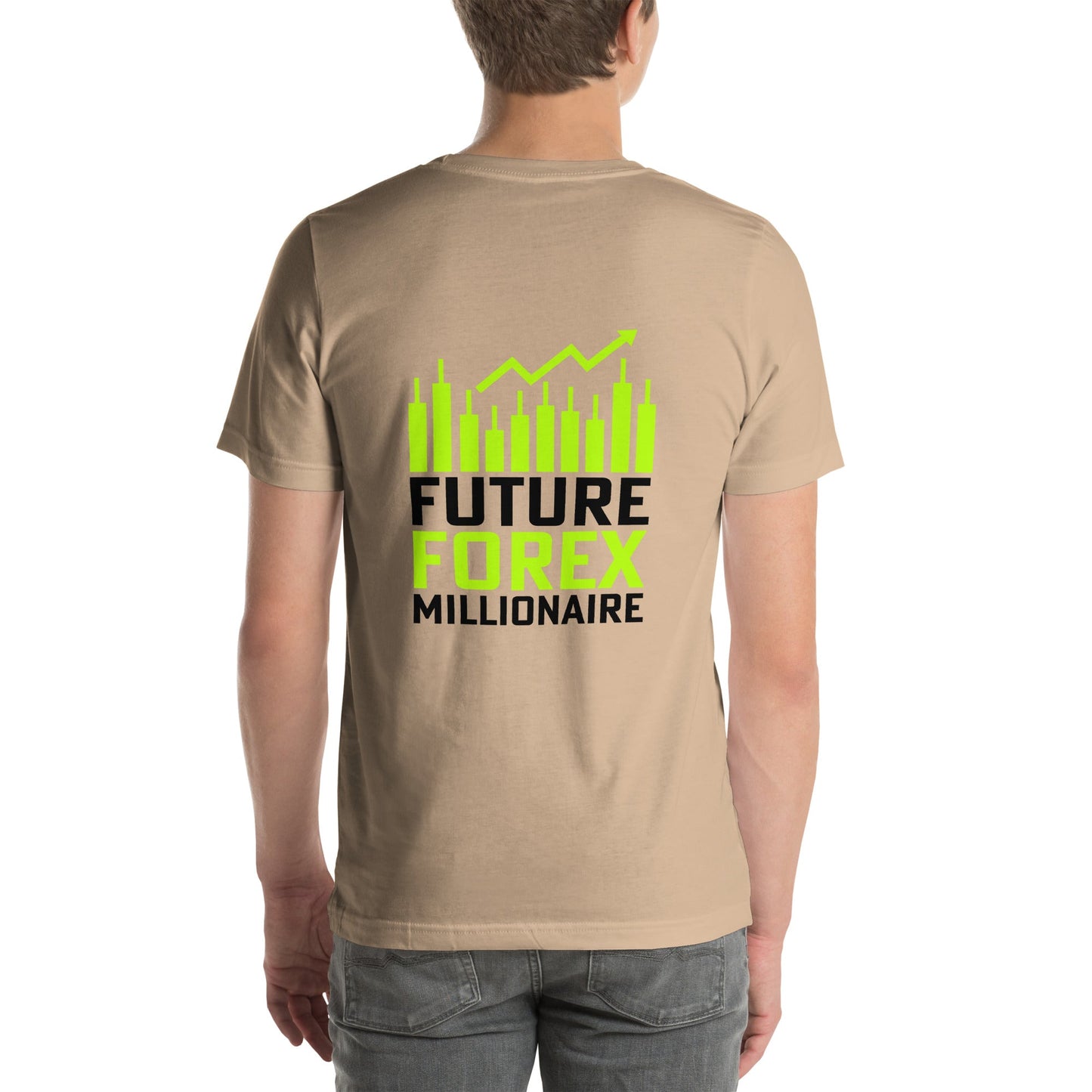 Future Forex Millionaire in Dark Text - Unisex t-shirt by DarkByteGear