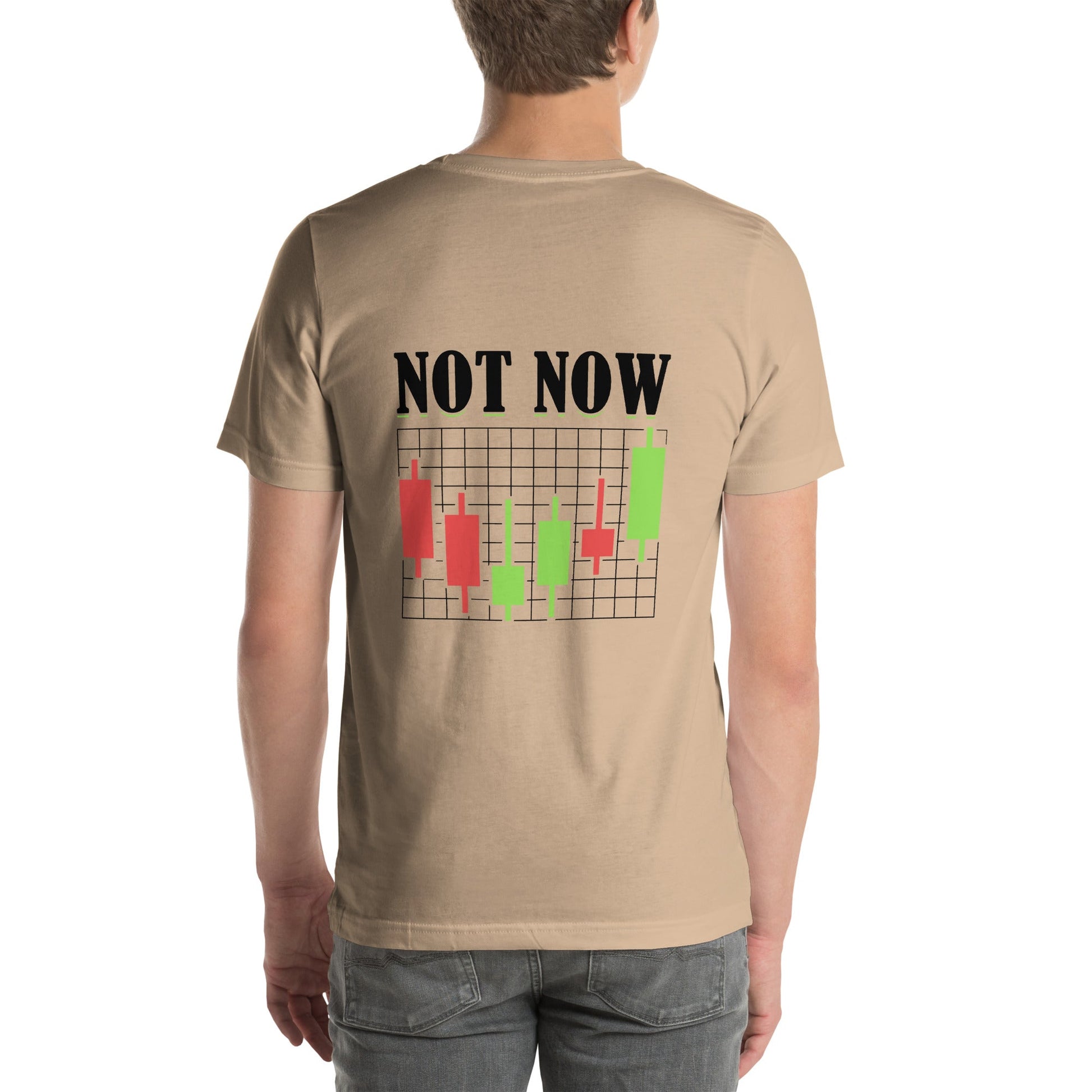Not Now in Dark Text - Unisex t-shirt by DarkByteGear