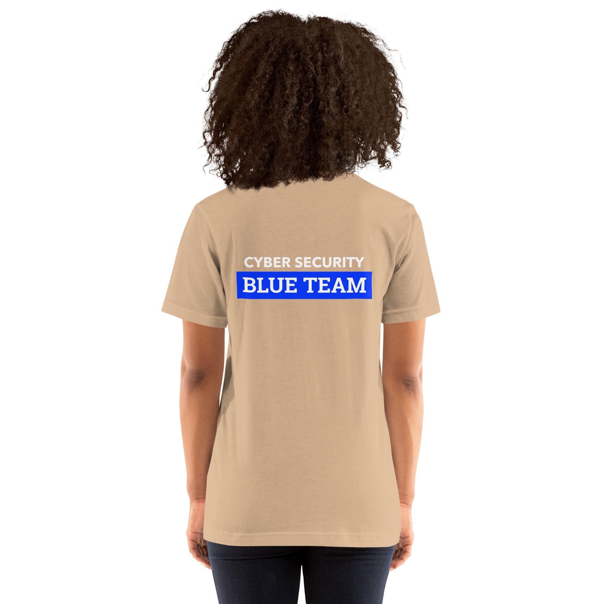 Cyber Security Blue Team V6 - Unisex t-shirt ( Back Print ) by DarkByteGear