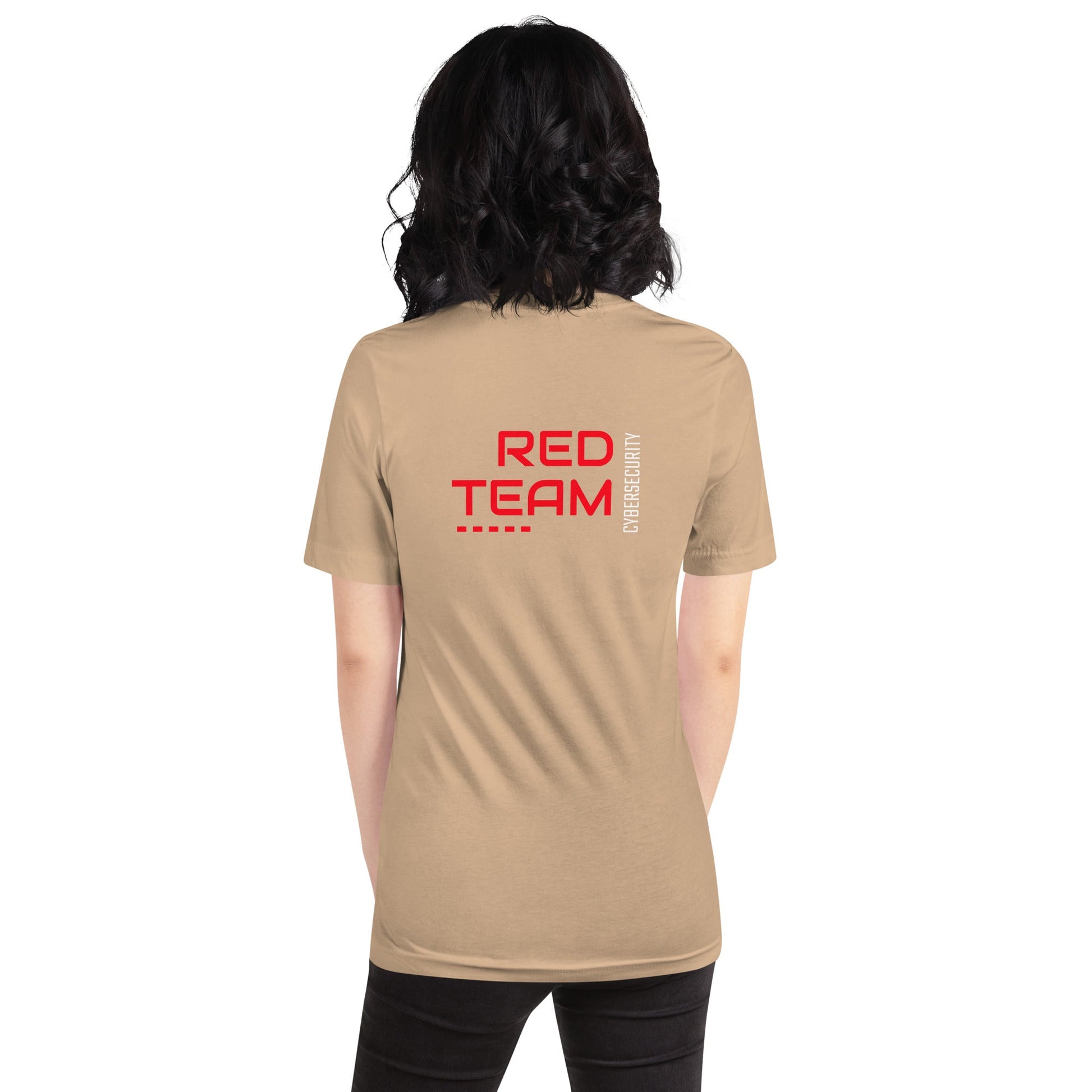 Cyber Security Red Team V14 - Unisex t-shirt ( Back Print ) by DarkByteGear