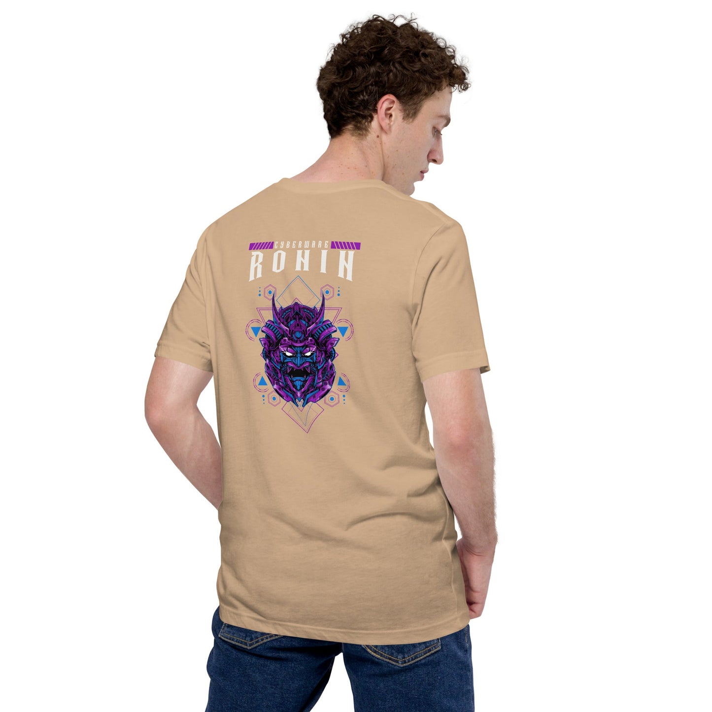 CyberWare Ronin - Unisex t-shirt ( Back Print ) by DarkByteGear