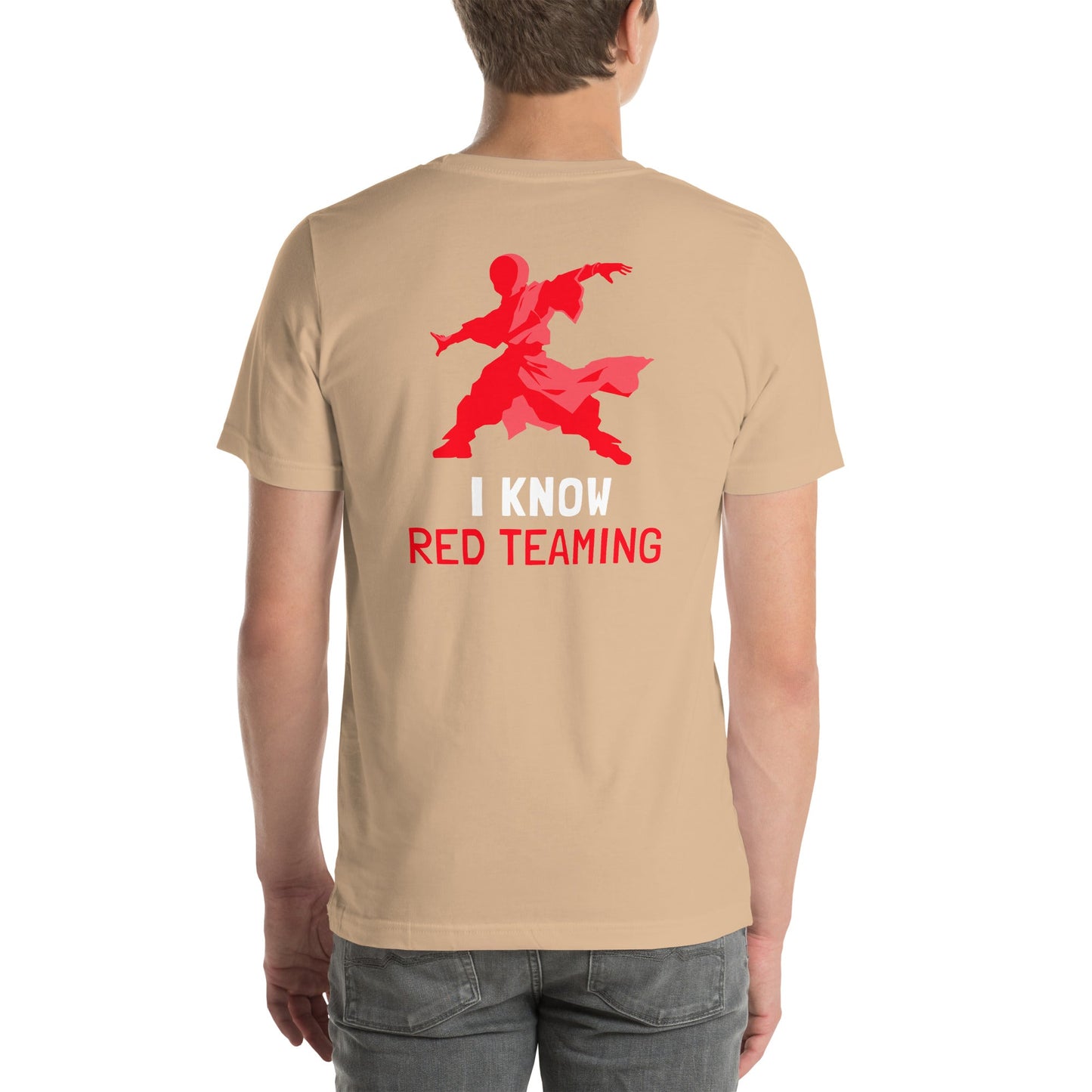 I Know Red Teaming - Unisex t-shirt ( Back Print ) by DarkByteGear