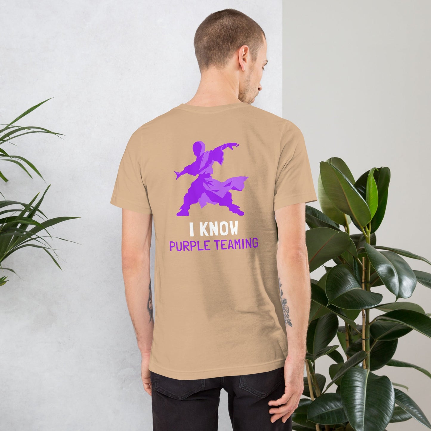 I Know Purple Teaming - Unisex t-shirt by DarkByteGear