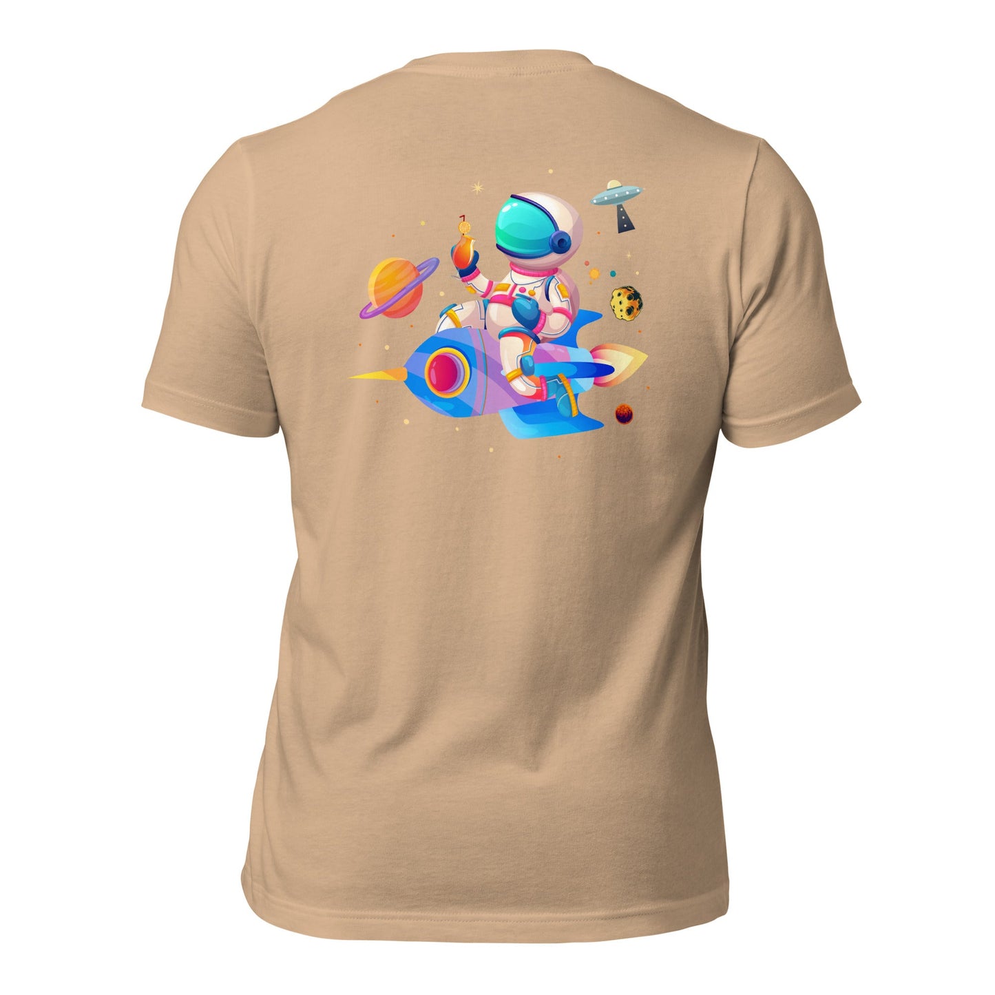 Explore - Unisex t-shirt ( Back Print ) by DarkByteGear